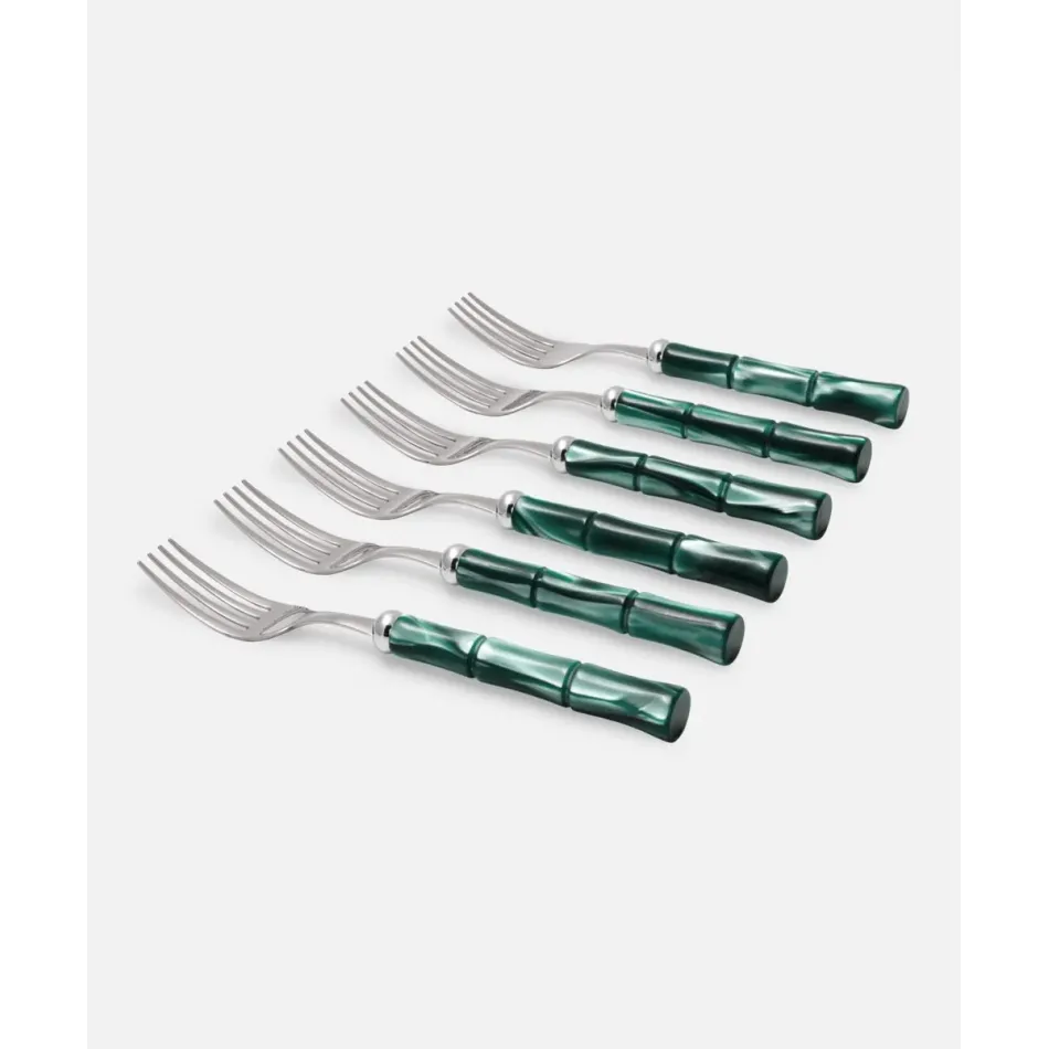 Bamboo Green Table Fork