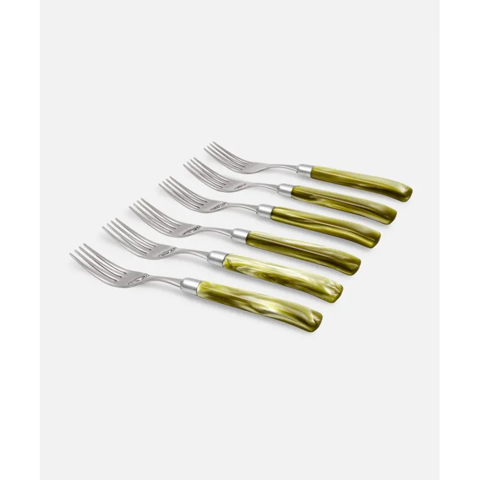 Giada Olive Green Table Fork