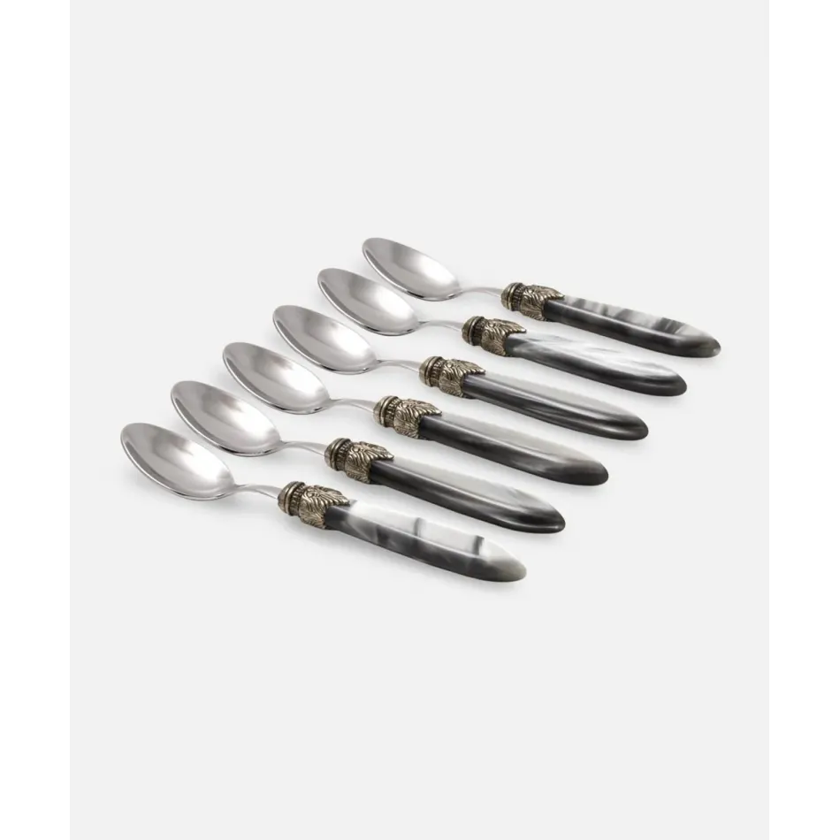 Laura Clear Gray Coffee Spoon