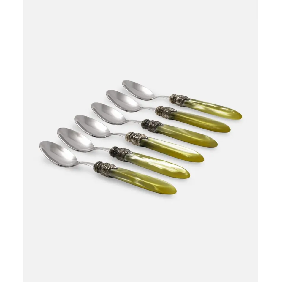 Laura Olive Green Coffee Spoon