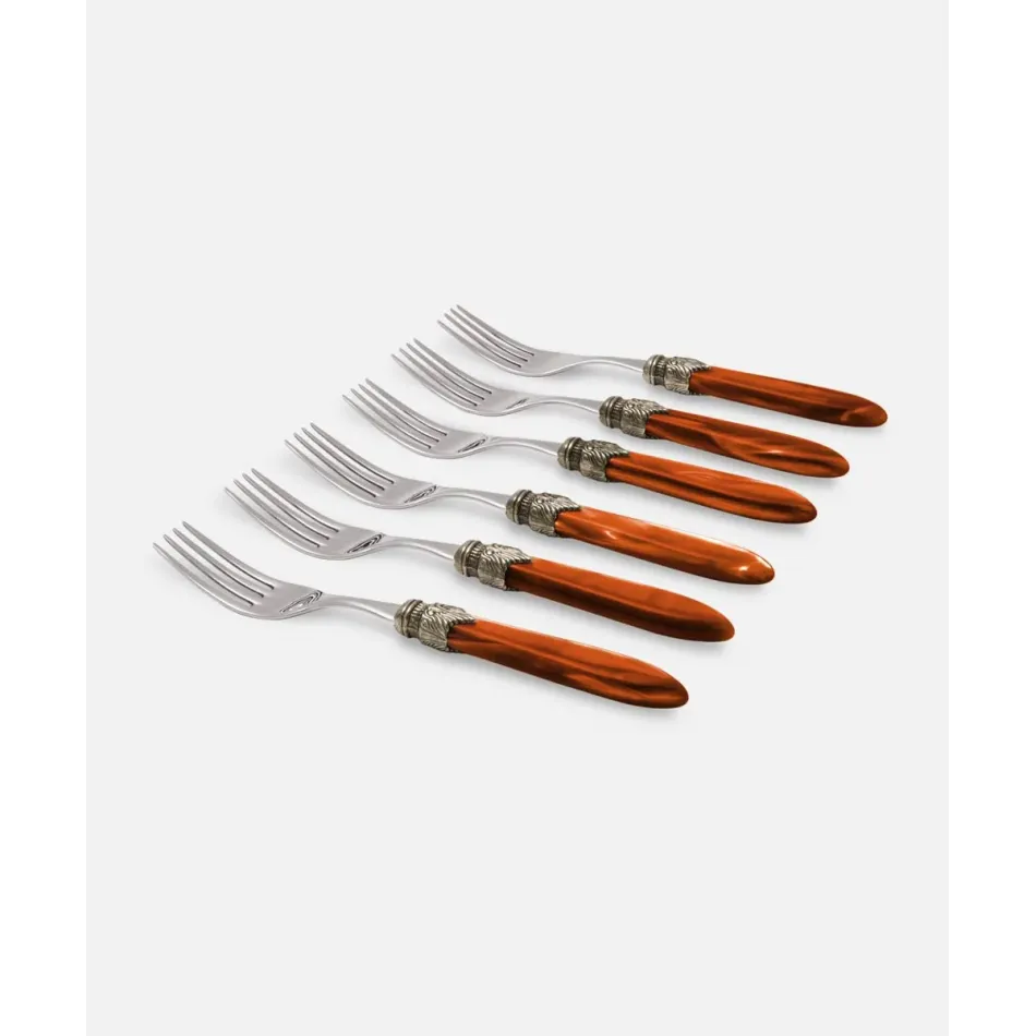 Laura Orange Table Fork