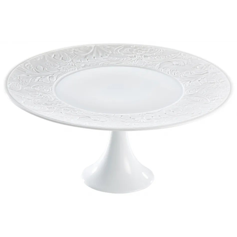 Italian Renaissance White Petit Four Stand Medium 9.4 White