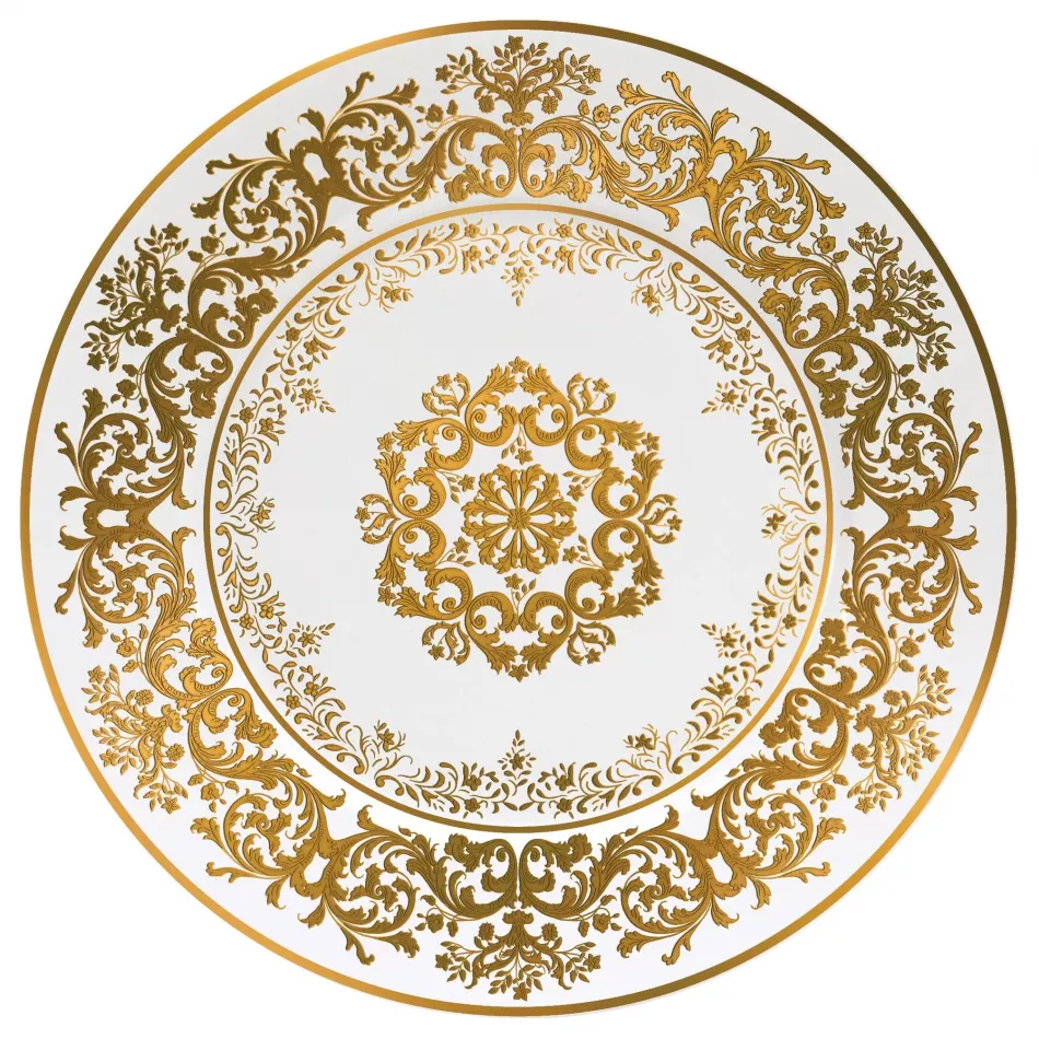 Chelsea Gold White Bread & Butter Plate Round 6.3 in.