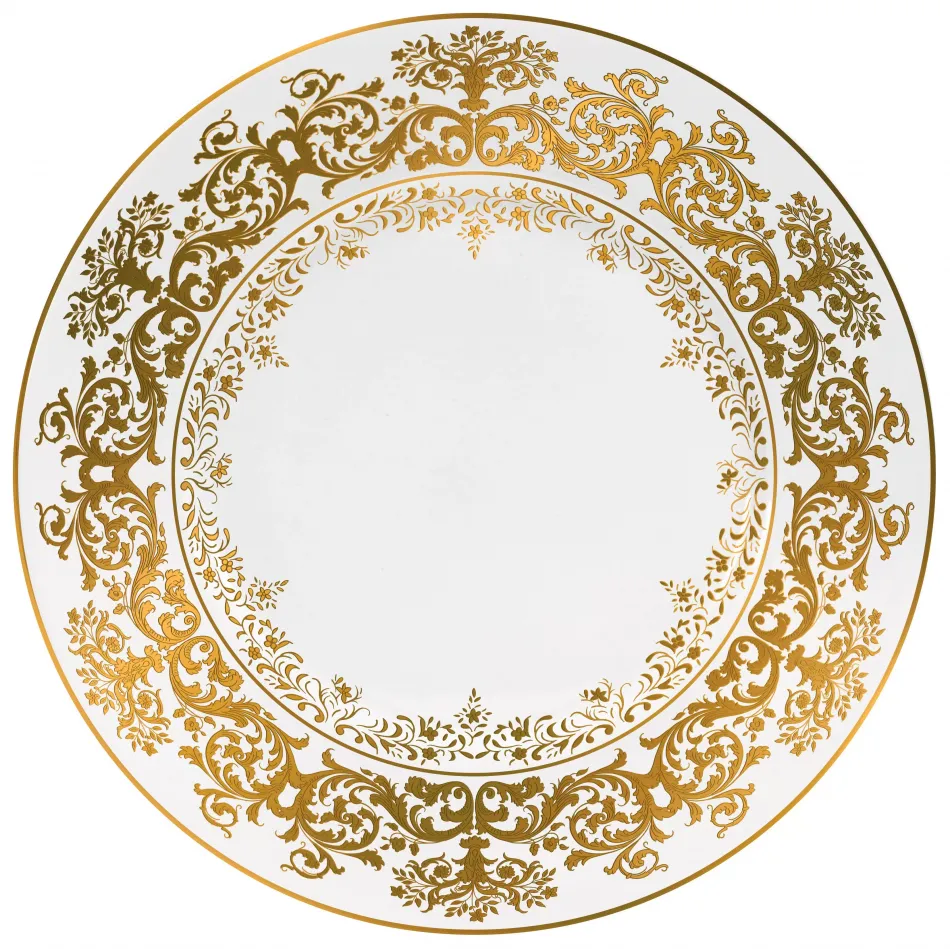 Chelsea Gold White Coffee Saucer Round 4.3 in.