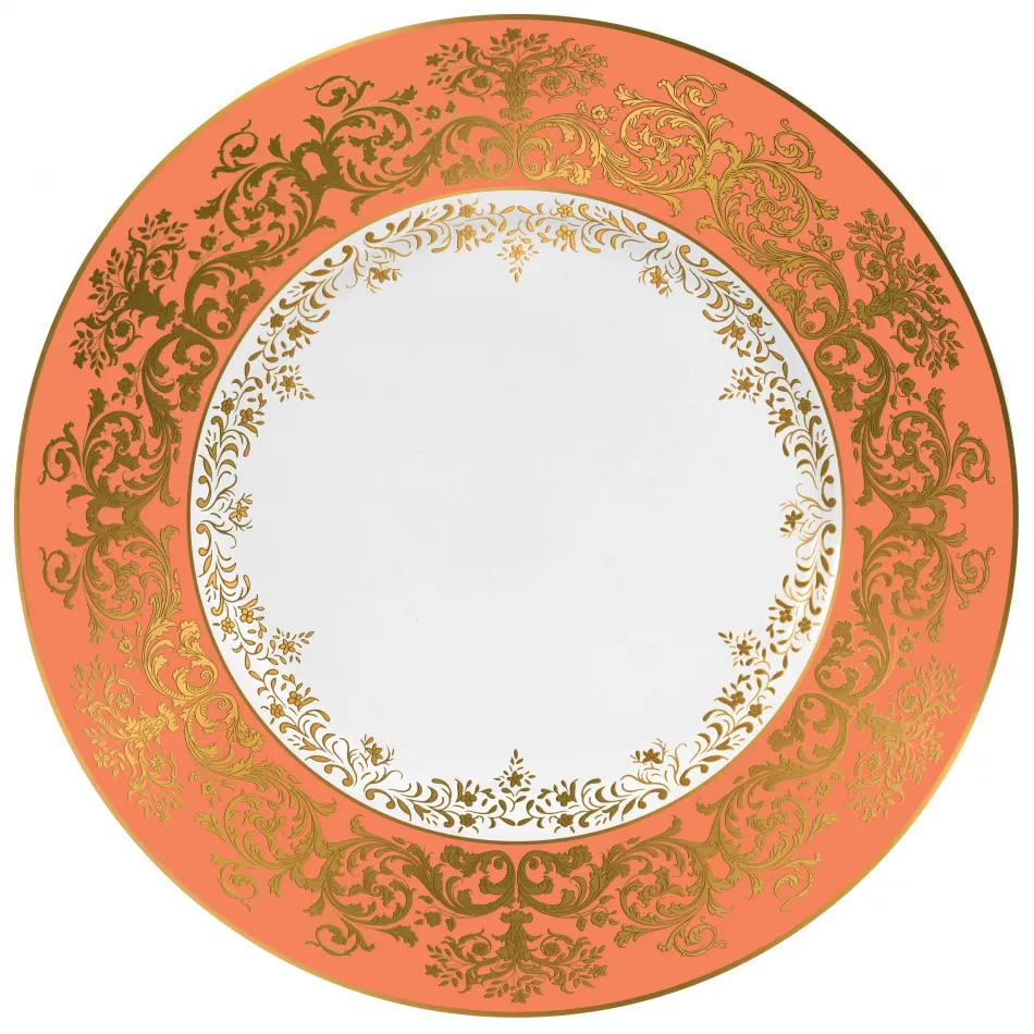 Chelsea Gold Orange Bread & Butter Plate Round 6.3 in.