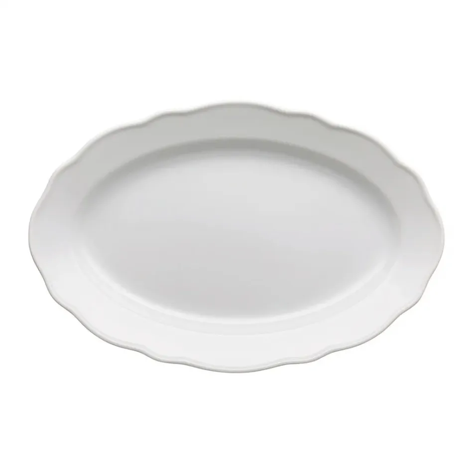 Maria Theresia White Platter 13 3/4 in