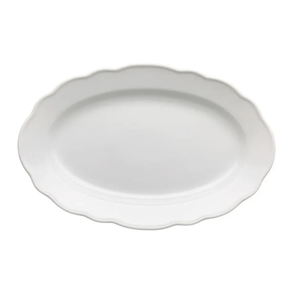 Maria Theresia White Platter 15 in