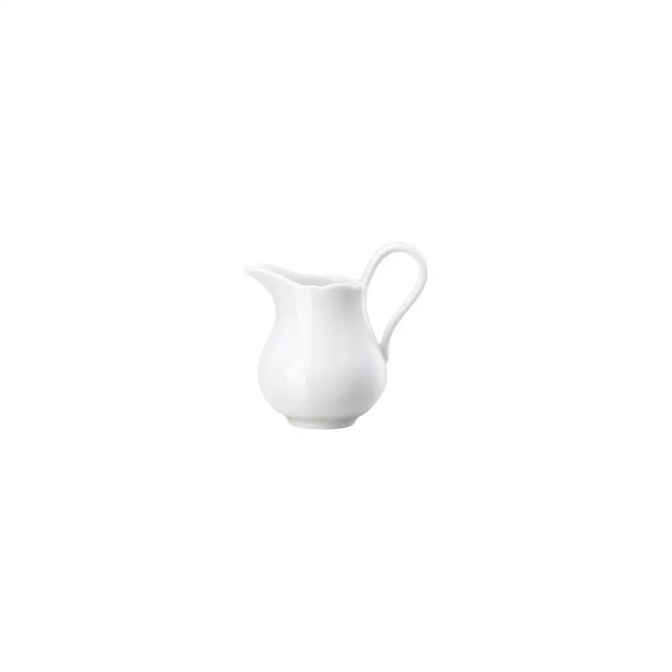 Maria Theresia White Creamer 5 3/4 oz (Special Order)