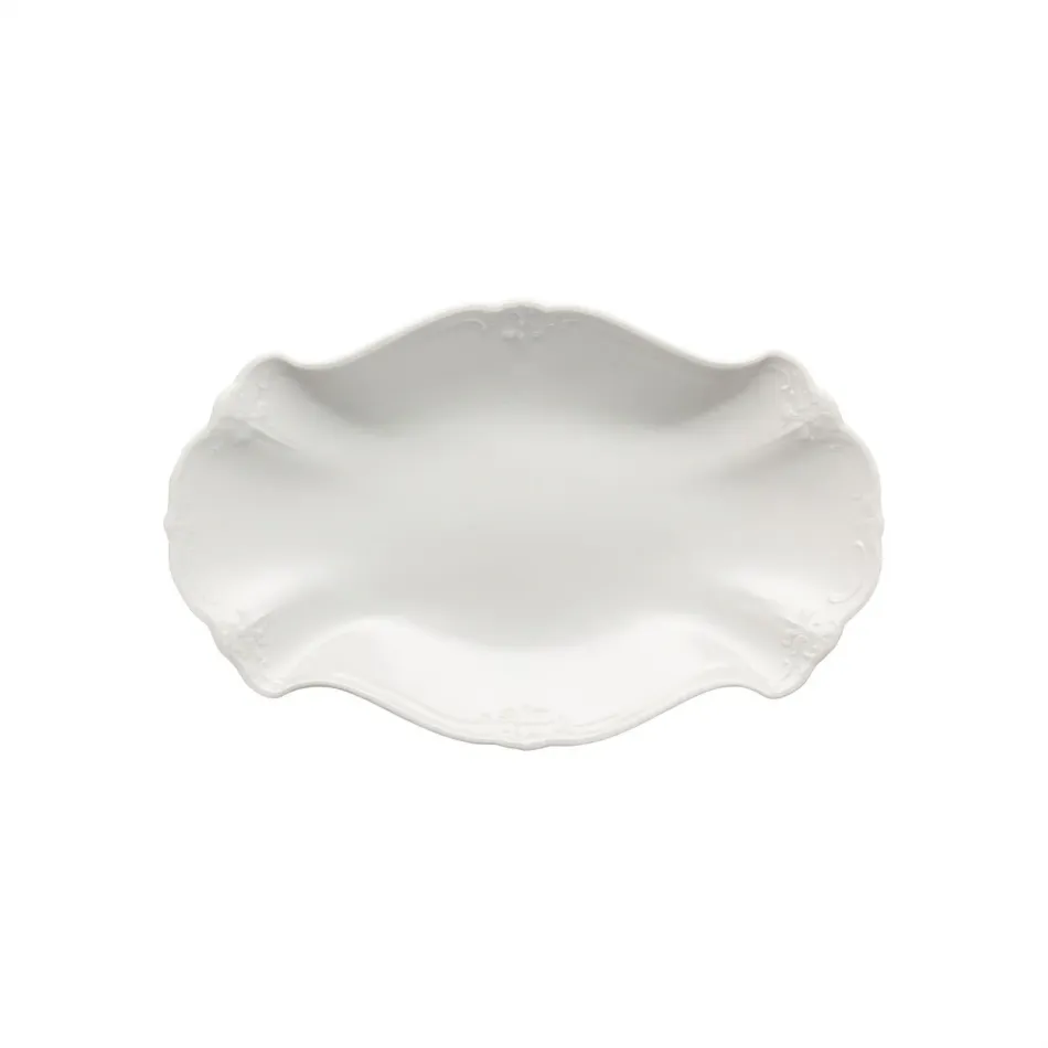 Baronesse White Relish Dish 9 1/2 in