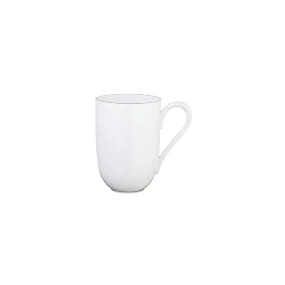 Monceau Pearl Grey Mug 3 1/4 inch h 4 1/4 inch 10 1/4 oz