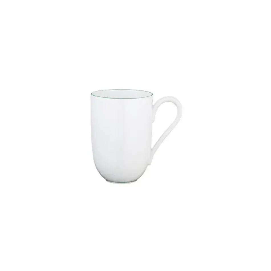 Monceau Jade Green Mug 3 1/4 inch h 4 1/4 inch 10 1/4 oz