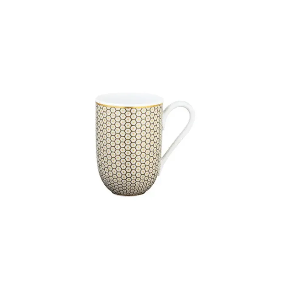 Tresor Brown Mug 3 1/4 inch h 4 1/4 inch 10 1/4 oz