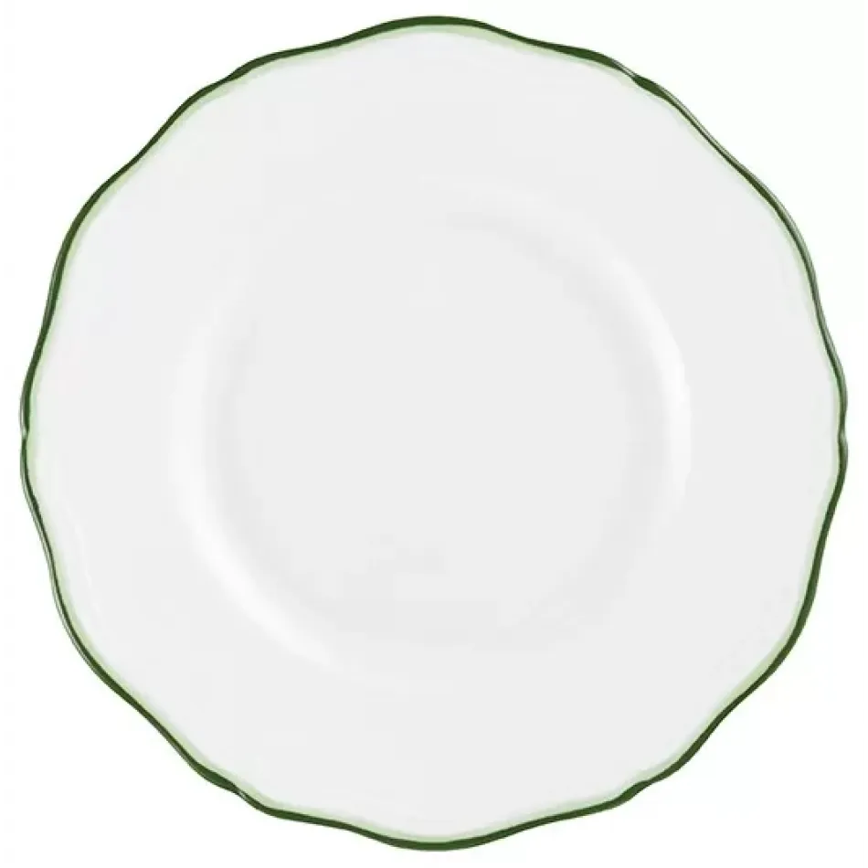 Touraine Double Filet Green Bread & Butter Plate Diam 6.3 in