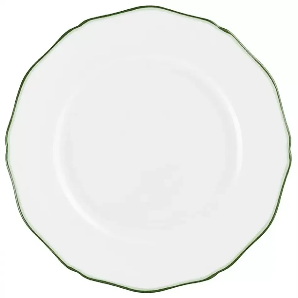 Touraine Double Filet Green Salad Cake Plate Diam 7.7 in