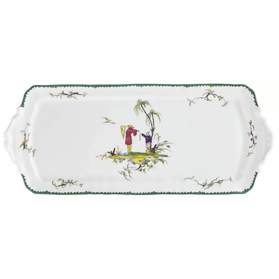 Longjiang Long Cake Serving Plate 15.9 X 6.7 in