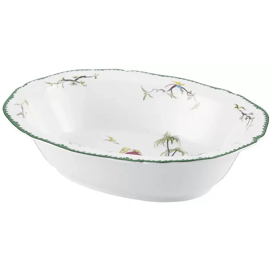 Longjiang Open Vegetable Dish 9.8 X 7.7 X 2.6 in