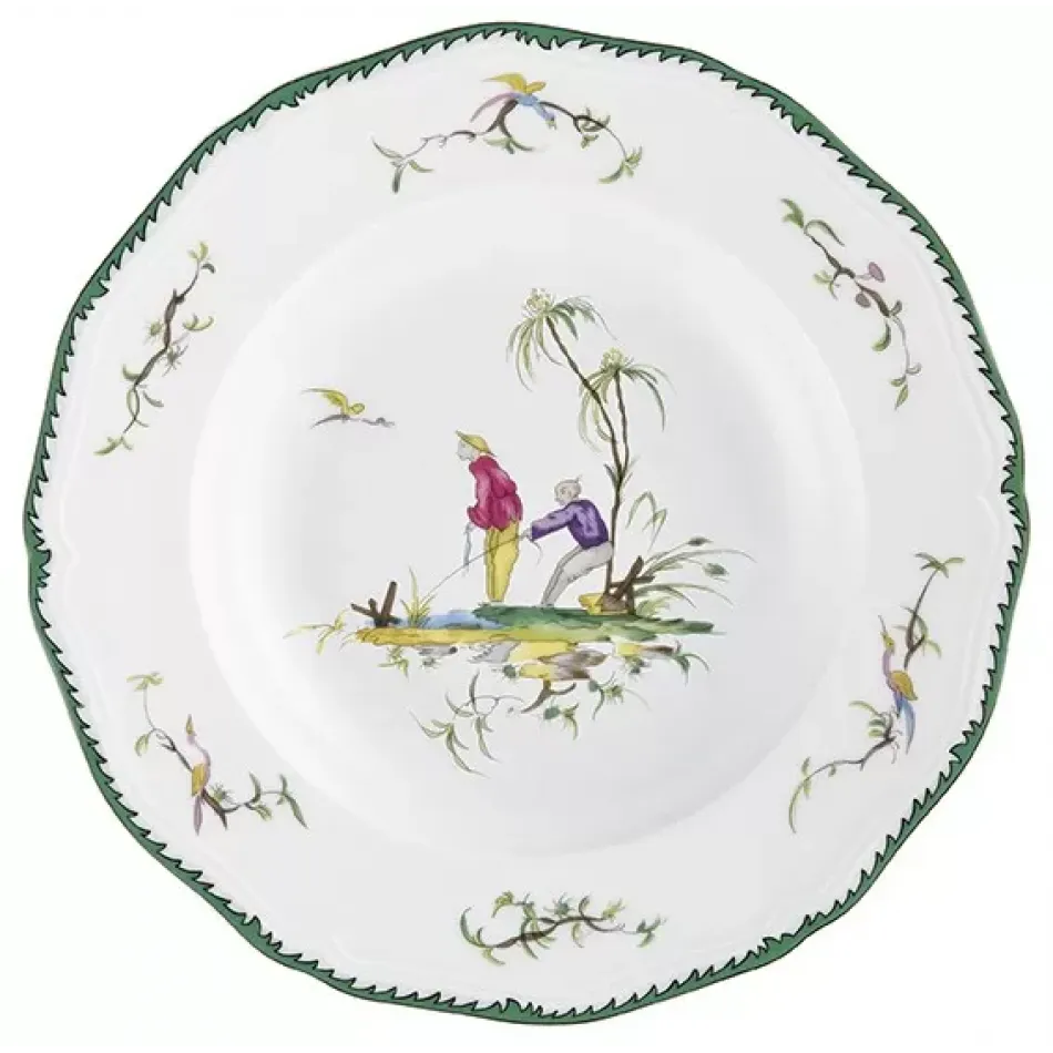 Longjiang French Rim Soup Plate N°2 Diam 9.0 in