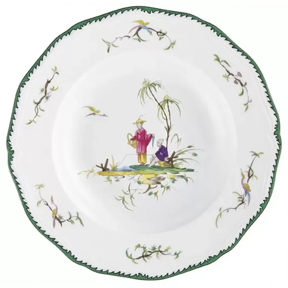 Longjiang French Rim Soup Plate N°6 Diam 9.0 in