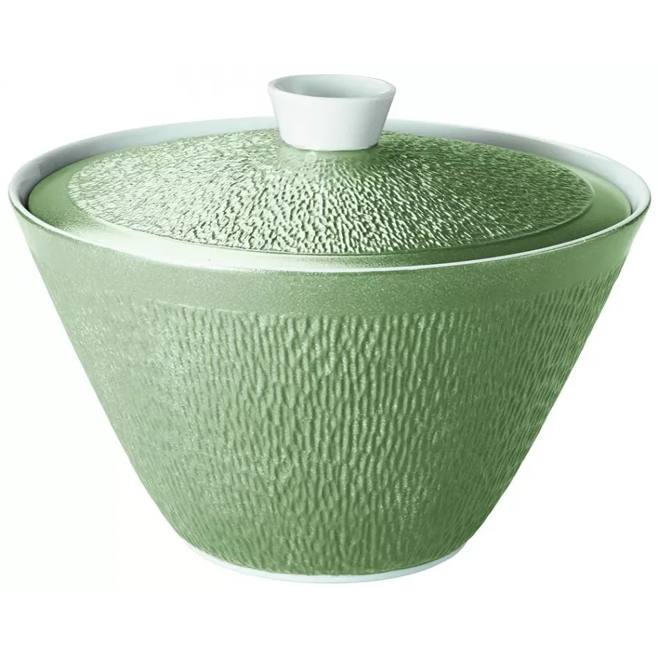 Mineral Irise Celadon Soup Tureen Diam 11.0 in