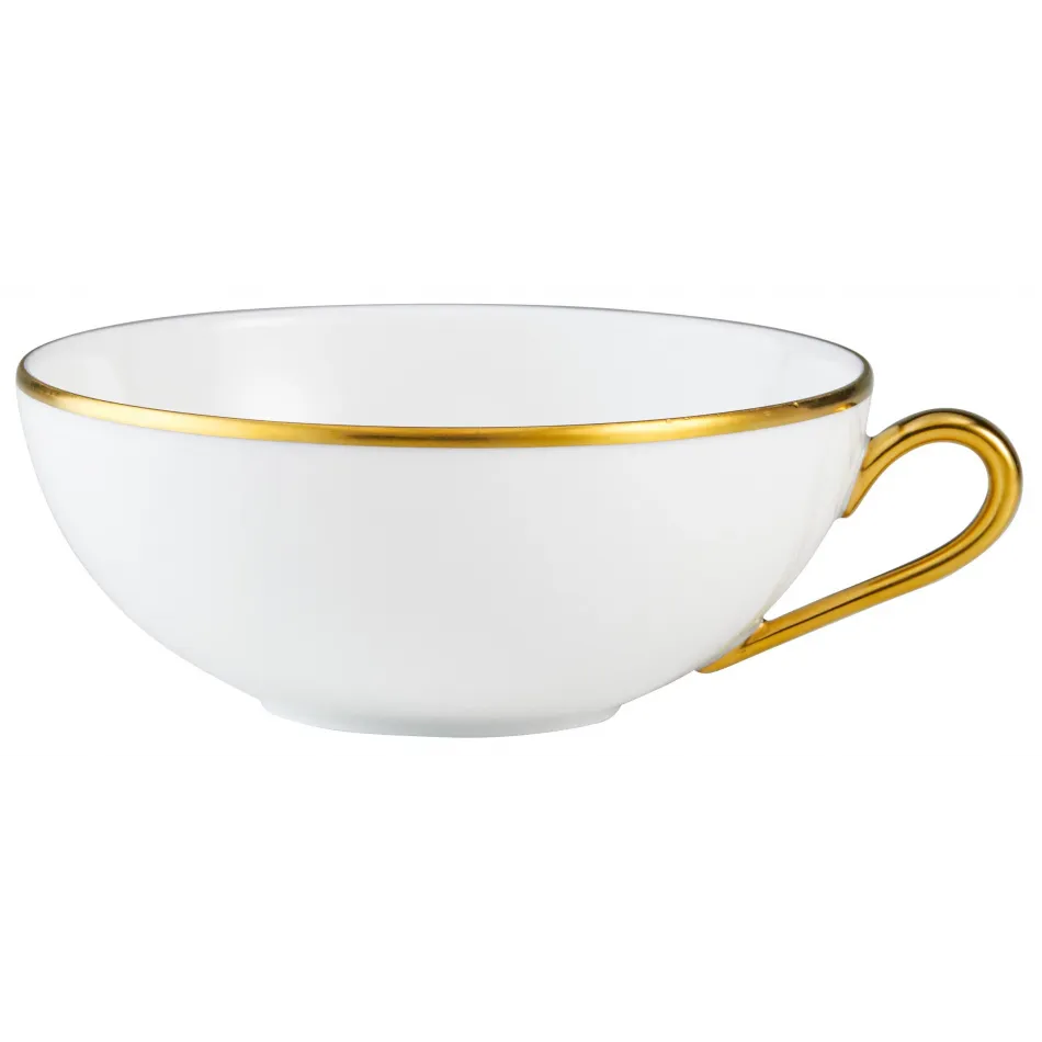 Italian Renaissance Filet Gold  Tea Cup Extra (Low) 4.5 Gold Filet