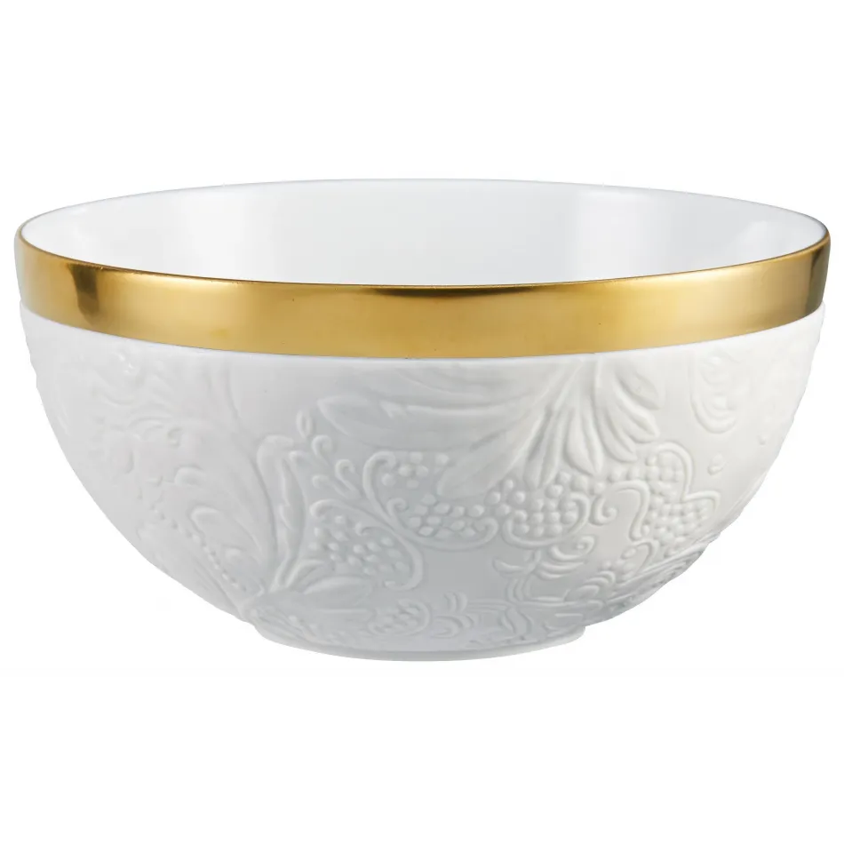 Italian Renaissance Filet Gold  Bowl 5.5 Gold Filet