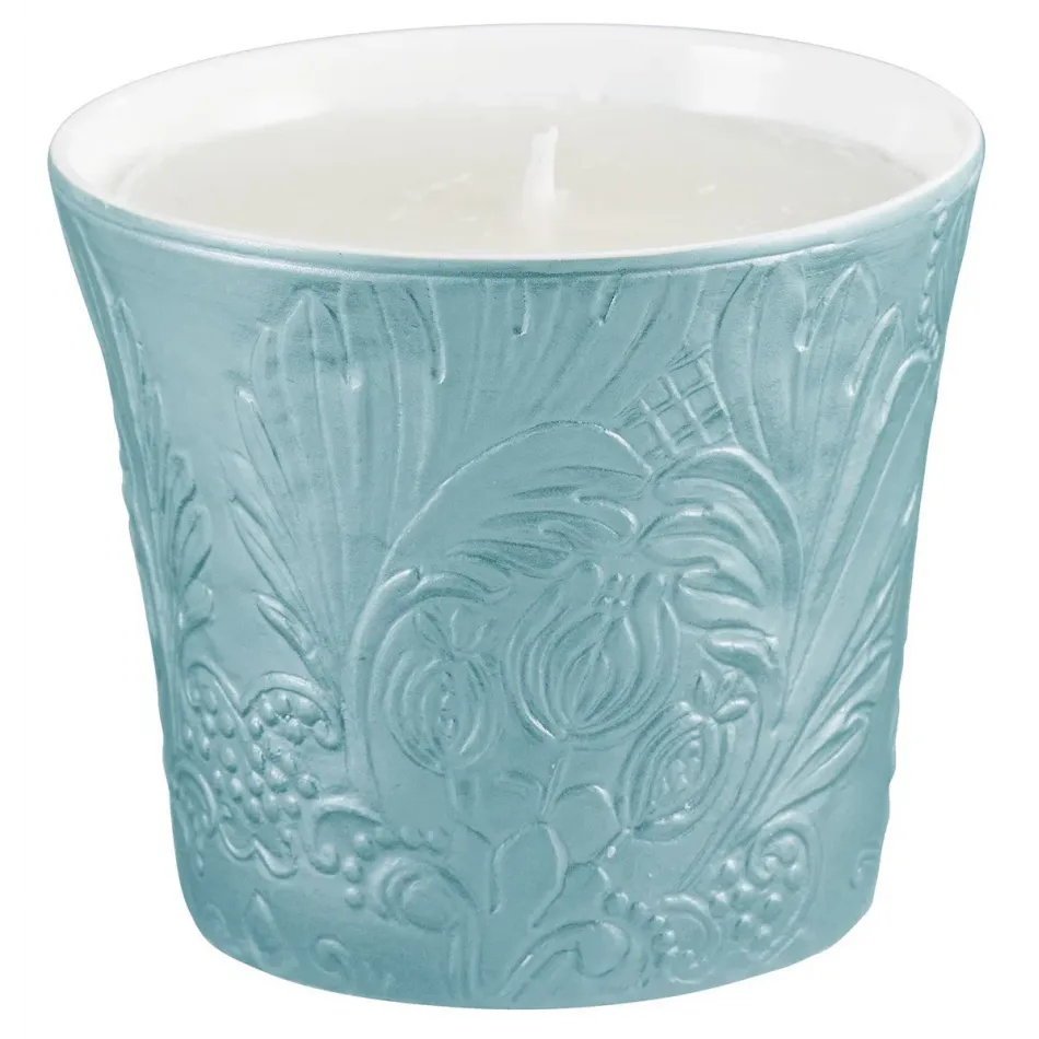 Italian Renaissance Irise Ciel Candle Pot 3.35 in Gift Box