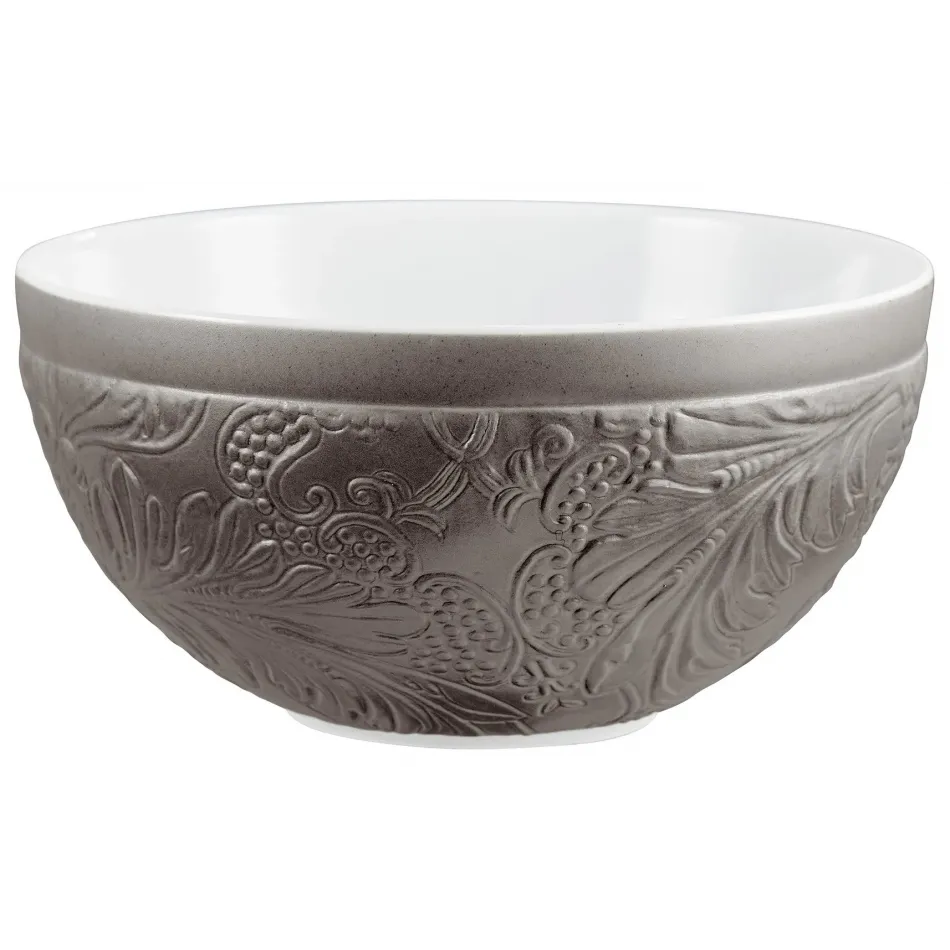 Italian Renaissance Irise Dark Grey  Bowl 5.5 Dark Grey