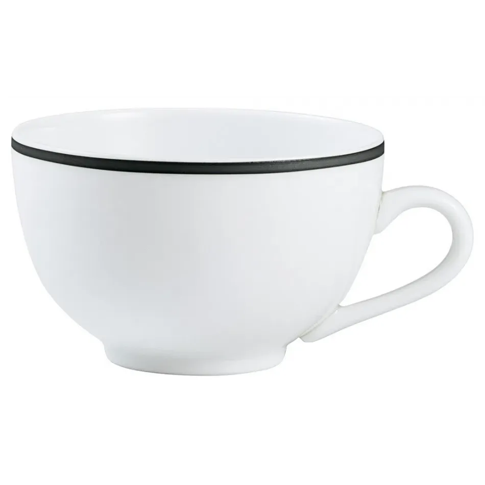 Italian Renaissance Irise Black Matte Tea Cup 3.50393