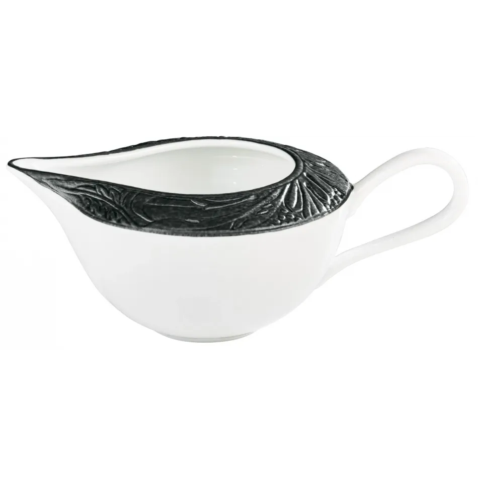 Italian Renaissance Irise Black Matte Creamer 3.5