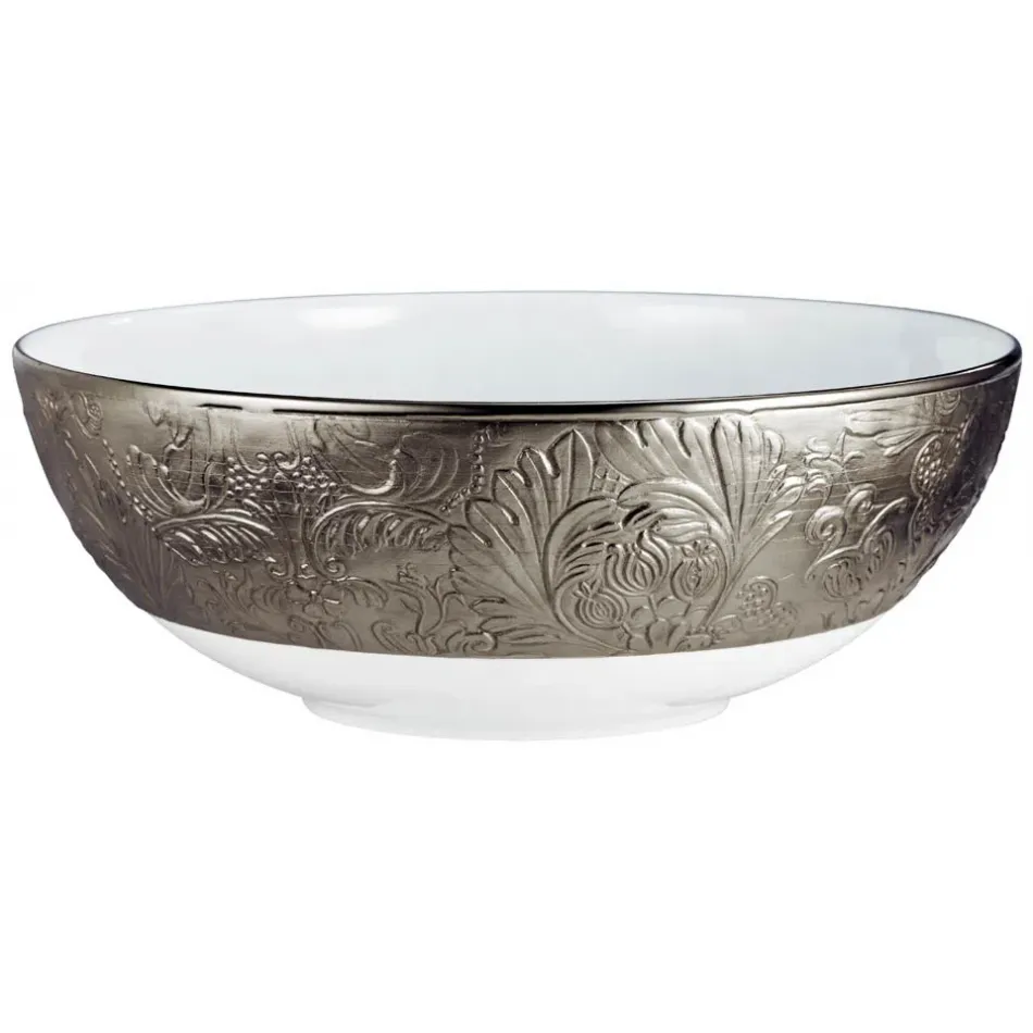 Italian Renaissance Platinum  Bowl, Open Vegetable 10.4 Platinum