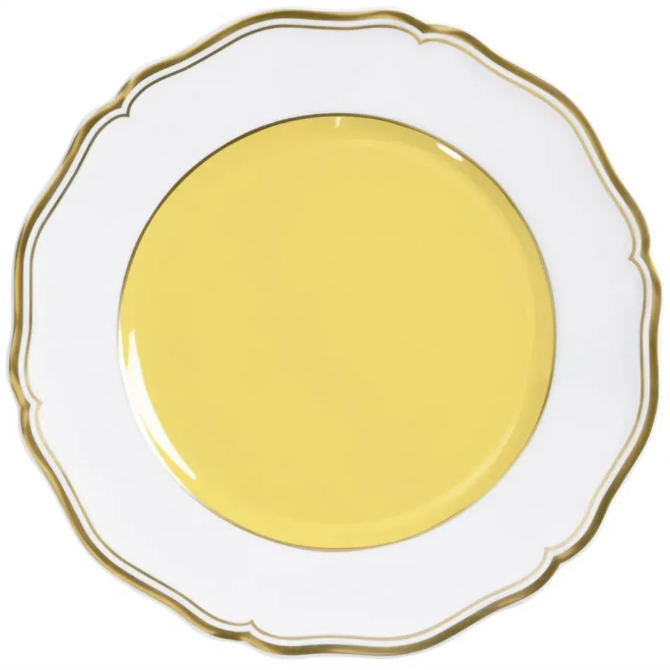 Mazurka Or Yellow Dessert Plate 8.7 in