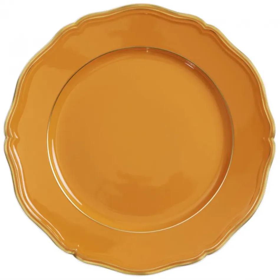 Mazurka Or Orange Buffet Plate 12.2 in