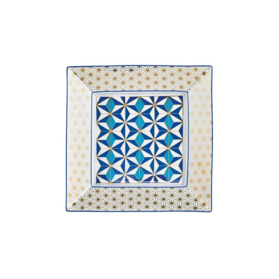 Mosaic Medina Blue Trinket tray 7 inch x 7 inch