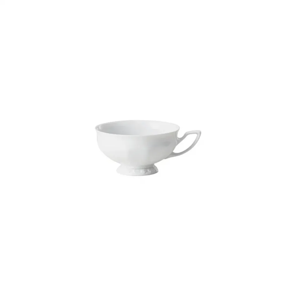 Maria White Tea Cup #4 Low 7 oz
