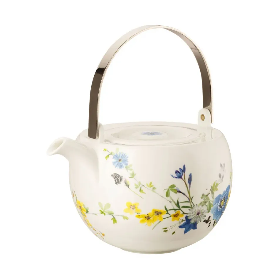 Brillance Fleurs Des Alpes Tea Pot 3 Pc 46 oz (Special Order)