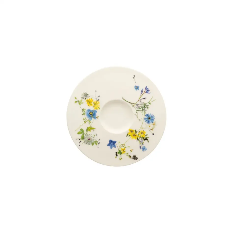 Brillance Fleurs Des Alpes Saucer Tea/Cappuccino /Combi 6 1/4 in