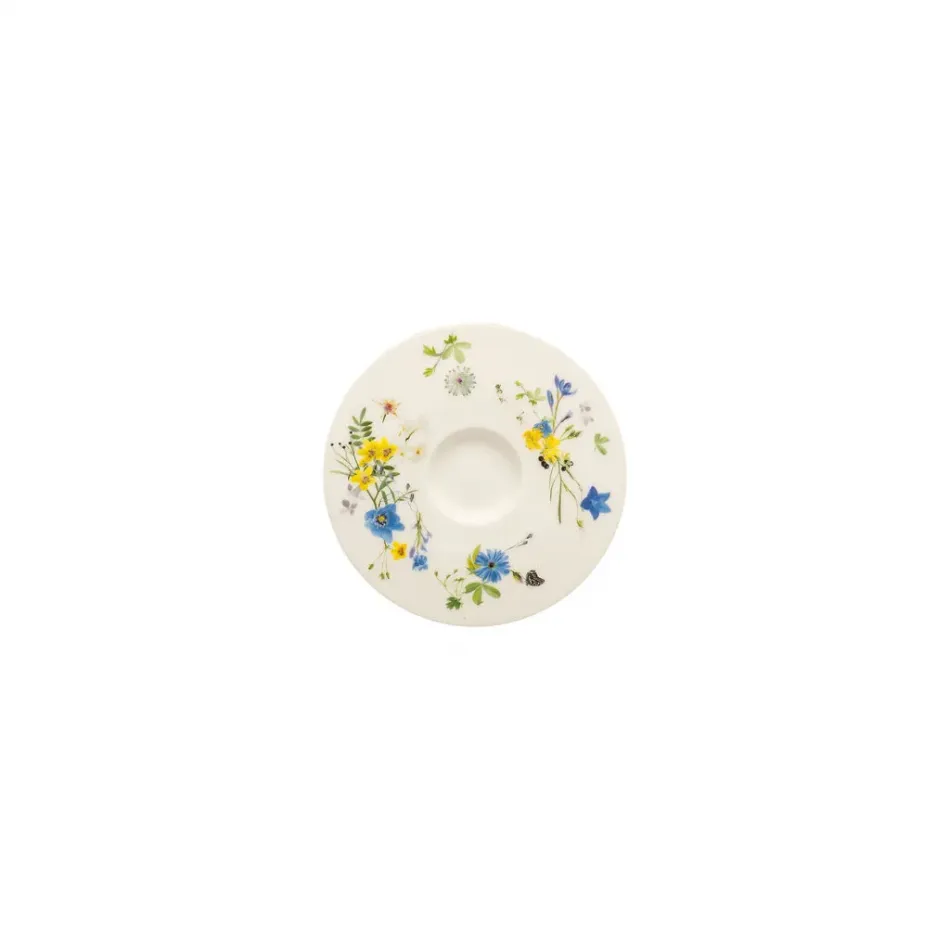 Brillance Fleurs Des Alpes Espresso Saucer 4 3/4 in