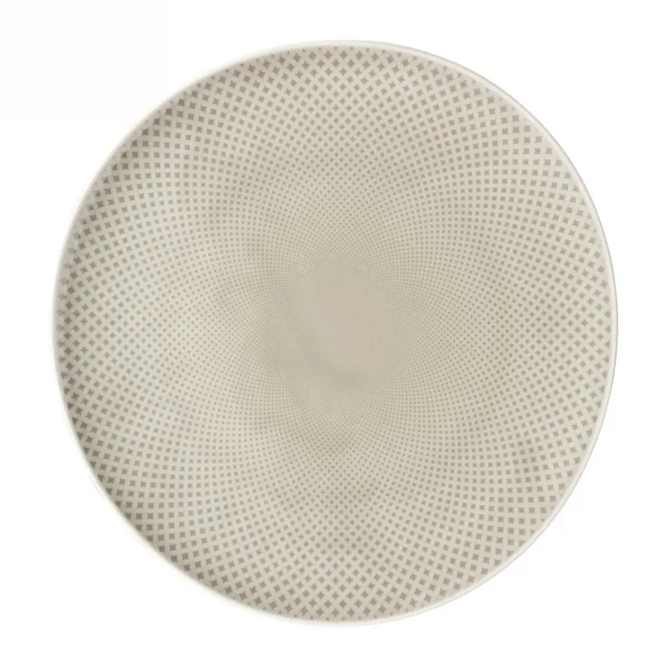 Junto Pearl Grey Service Plate Flat 12 5/8 in