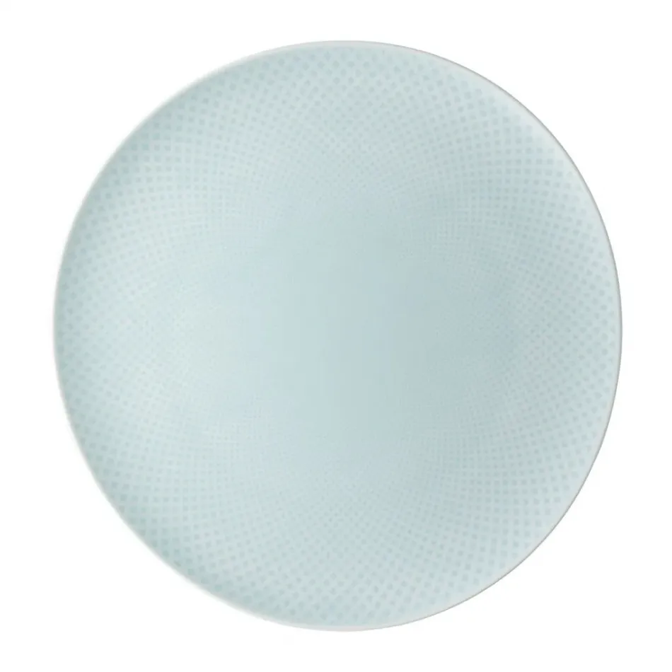 Junto Opal Green Service Plate Flat 12 5/8 in