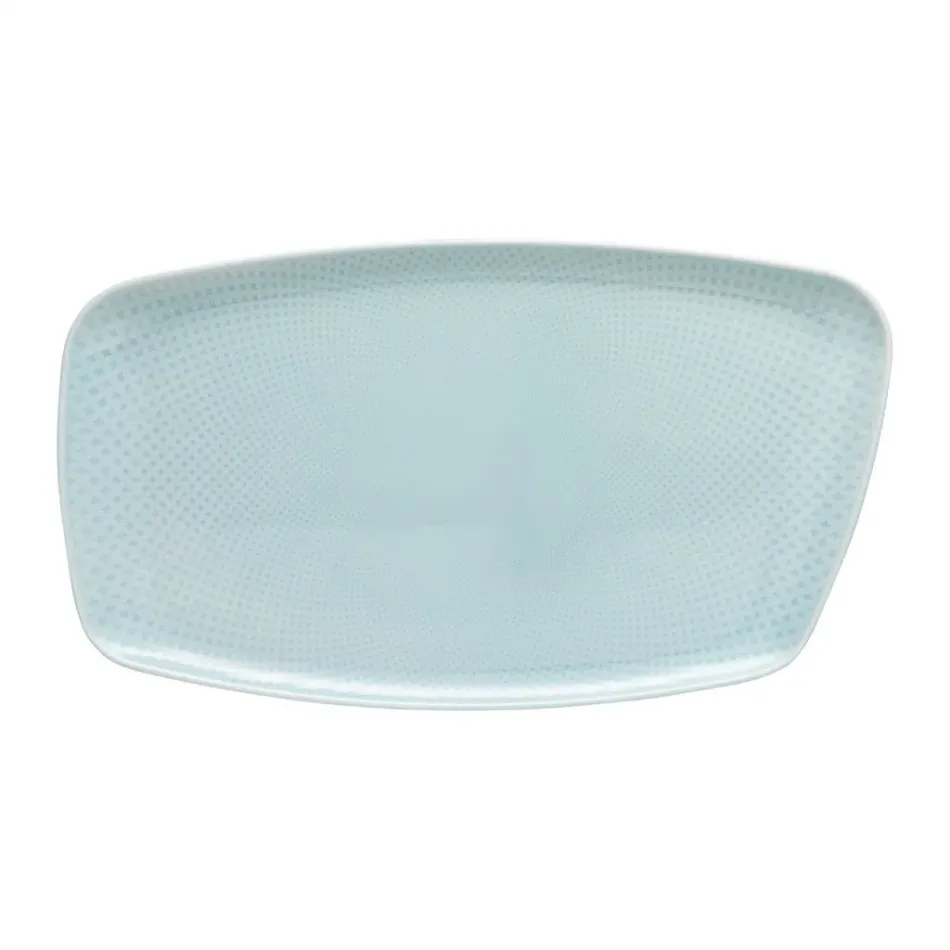 Junto Opal Green Platter 14 1/4 x 8 1/4 inch