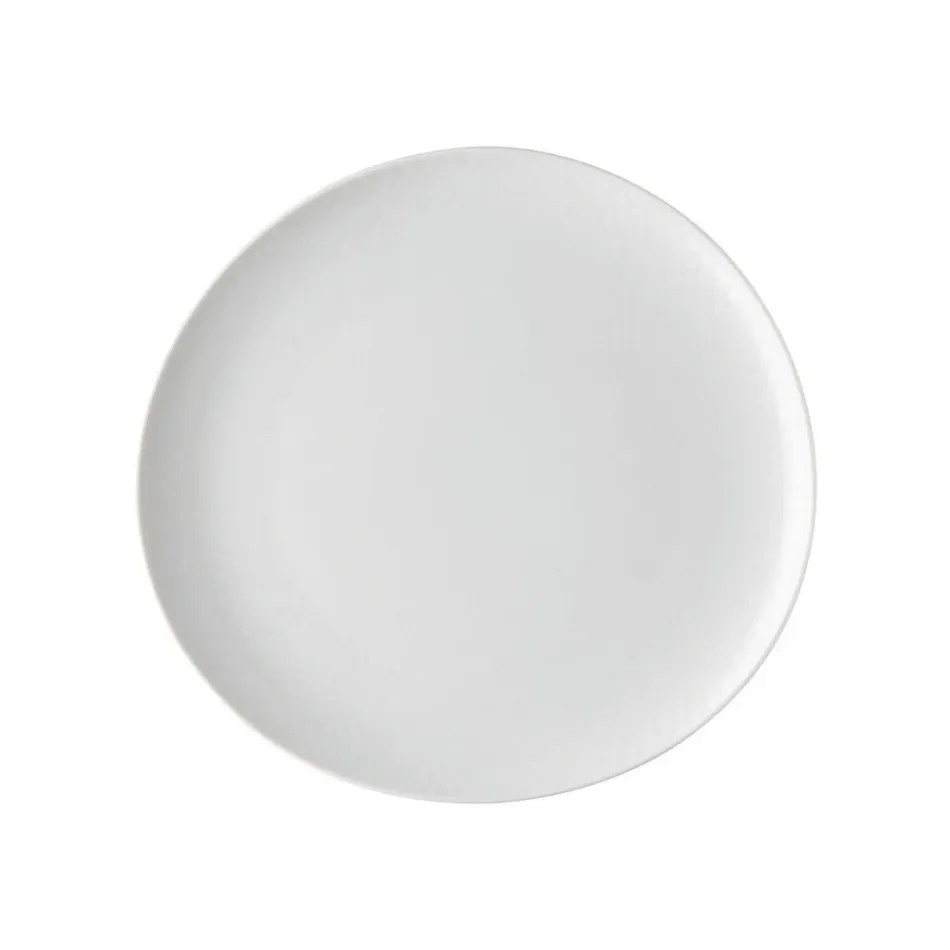 Junto White Dinner Plate #2 Decoration Both Sides 10 1/2 inch