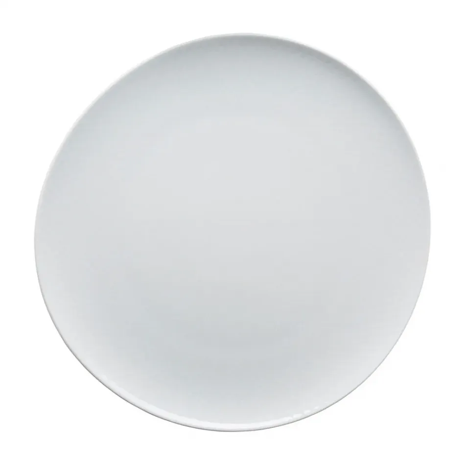 Junto White Service Plate Flat 12 5/8 in