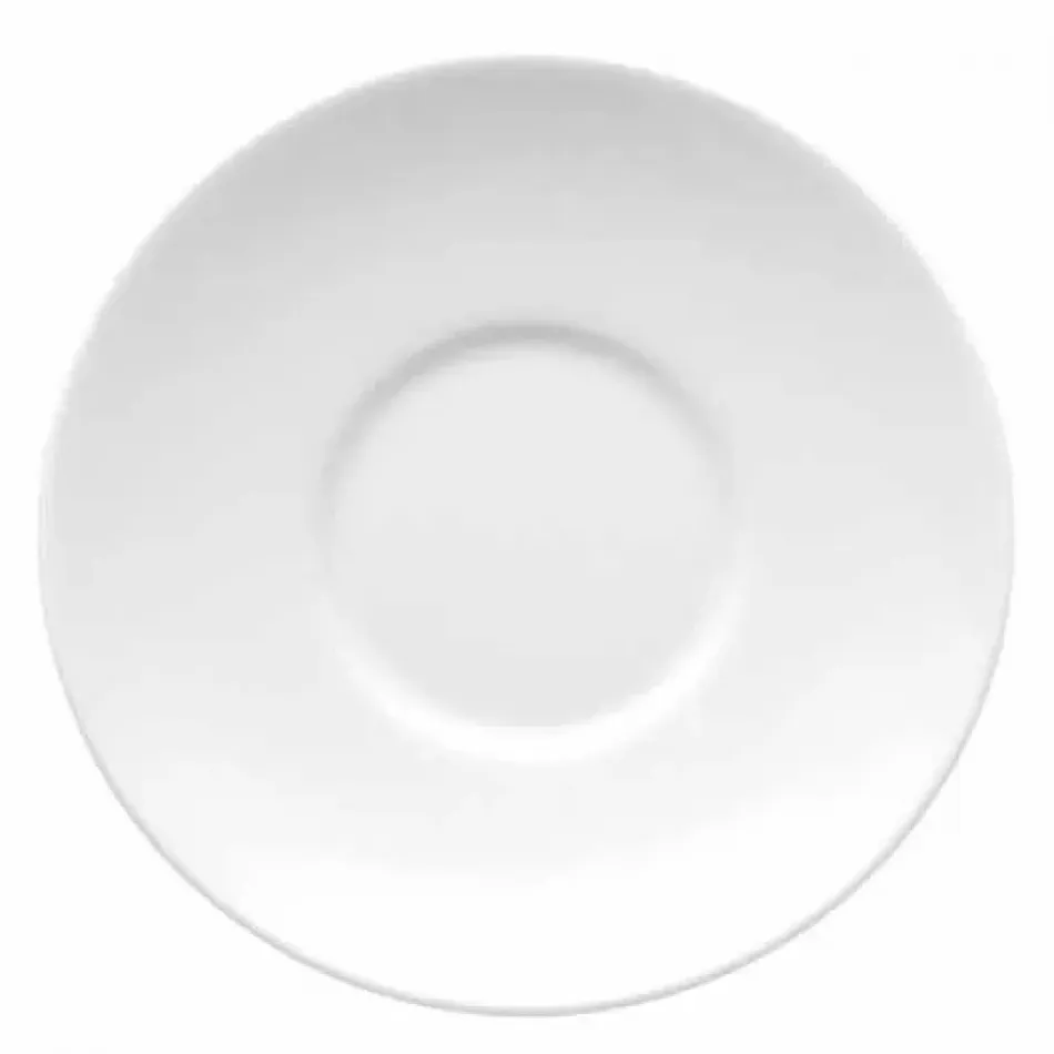 Medaillon White After Dinner Plate Saucer 5 in