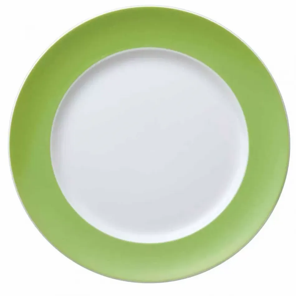 Sunny Day Apple Green Dinner Plate Round 10 1/2 in