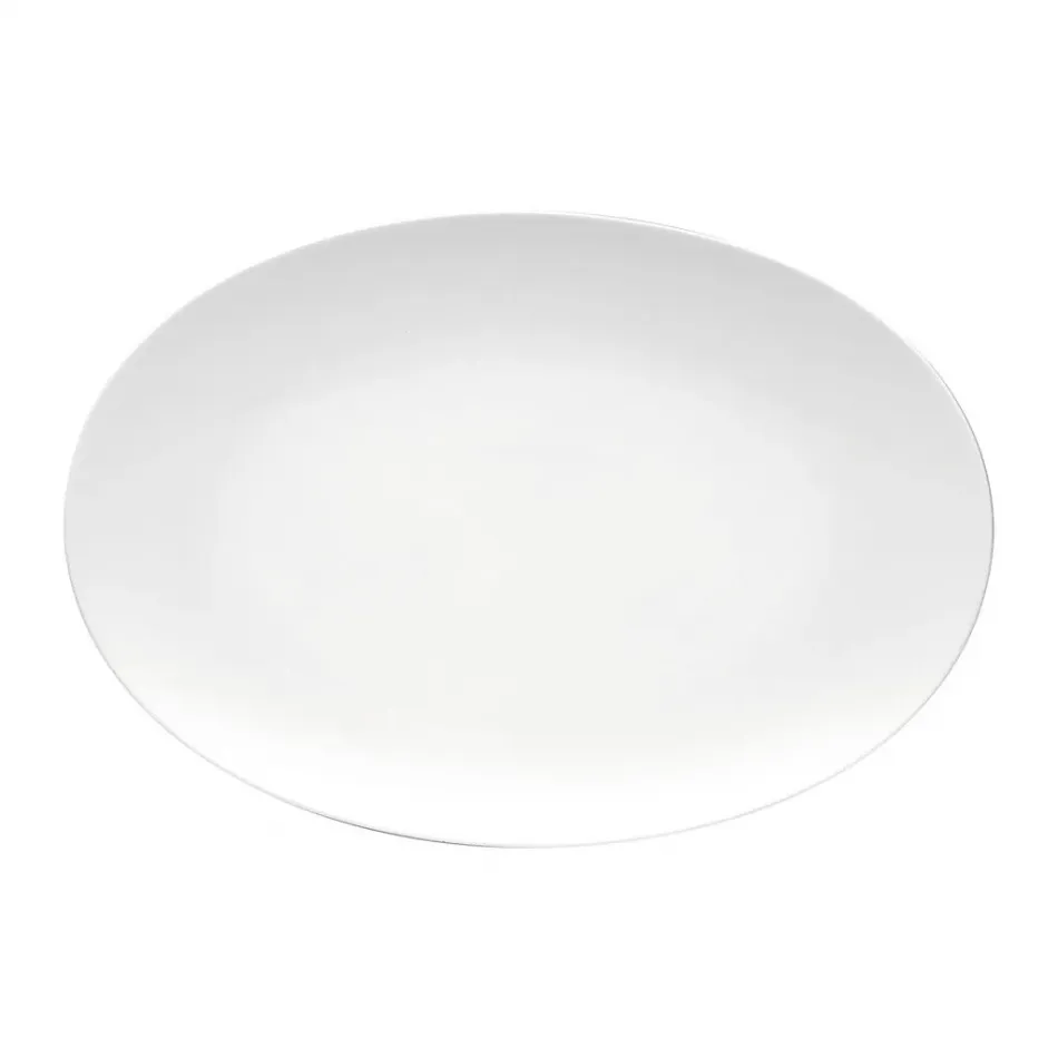 Tac 02 White Platter 15 in