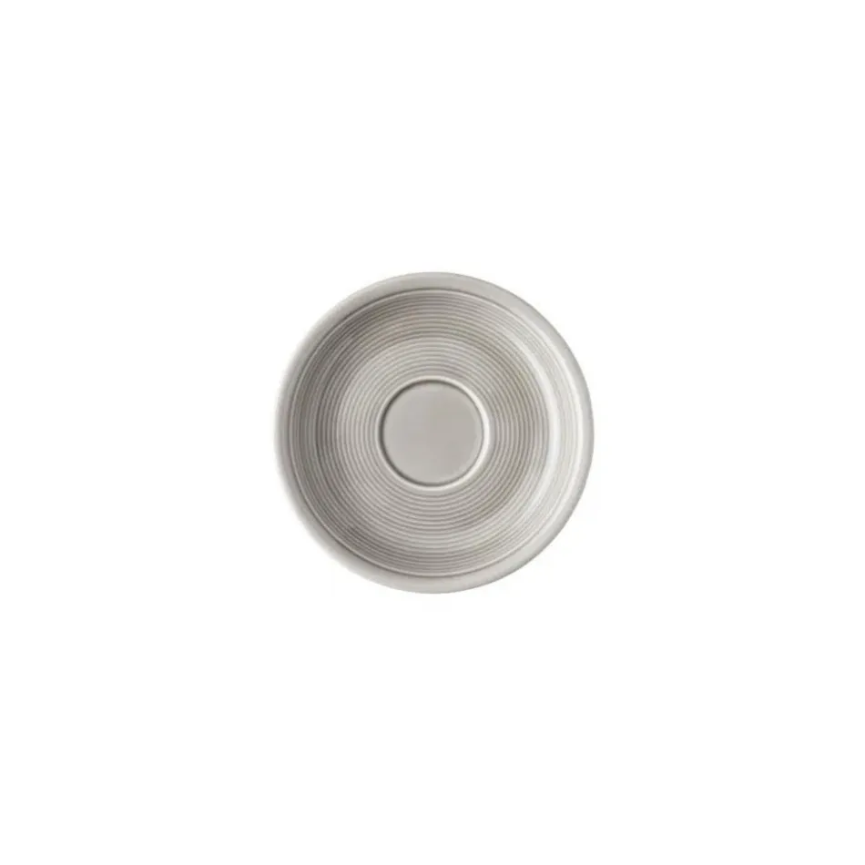Trend Moon Grey Coffee Saucer 5 1/2 in (Special Order)