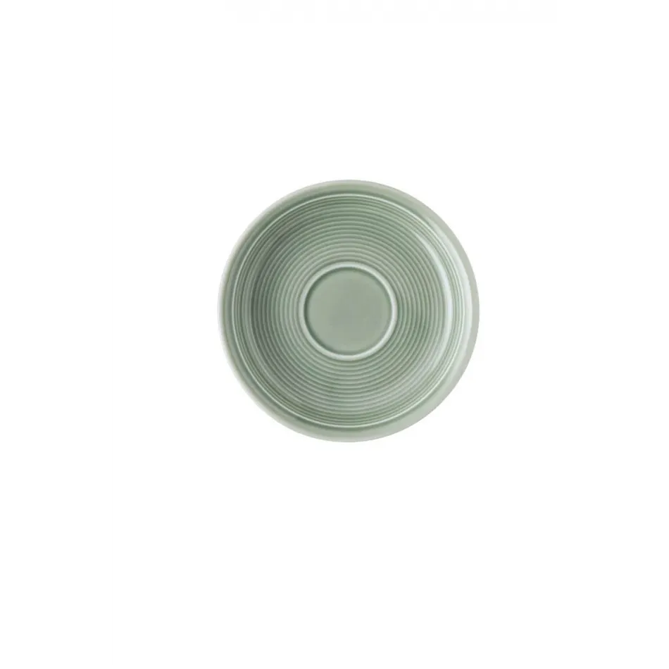 Trend Moss Green After Dinner Plate Saucer 4 1/2 in (Special Order)