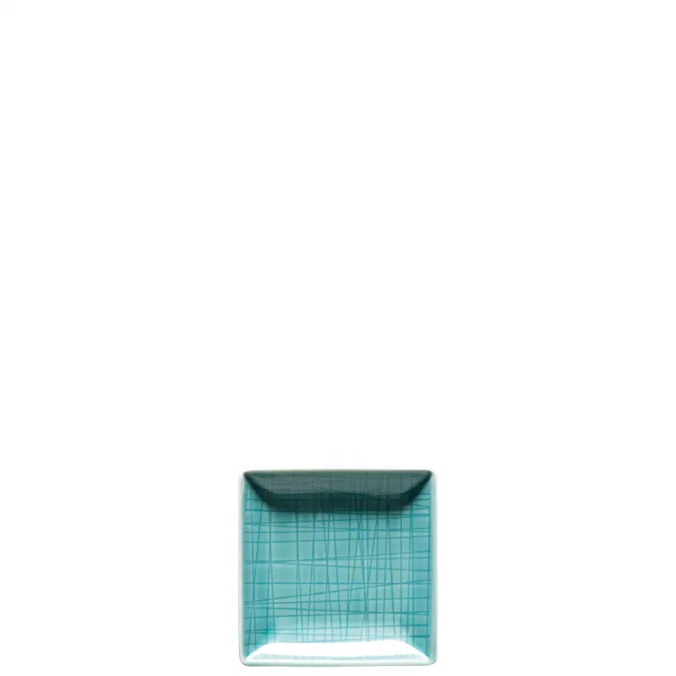 Mesh Aqua Dish Square 4 x 4 in