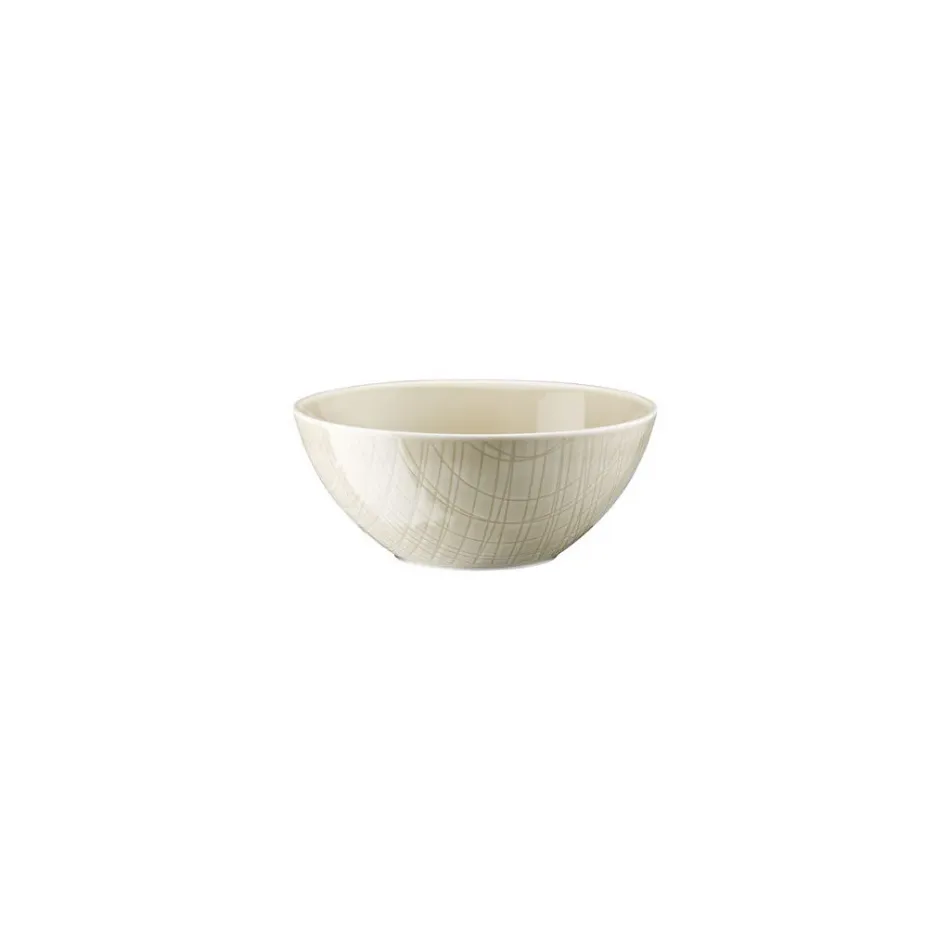 Mesh Cream Cereal Bowl 5 1/2 in 16 oz