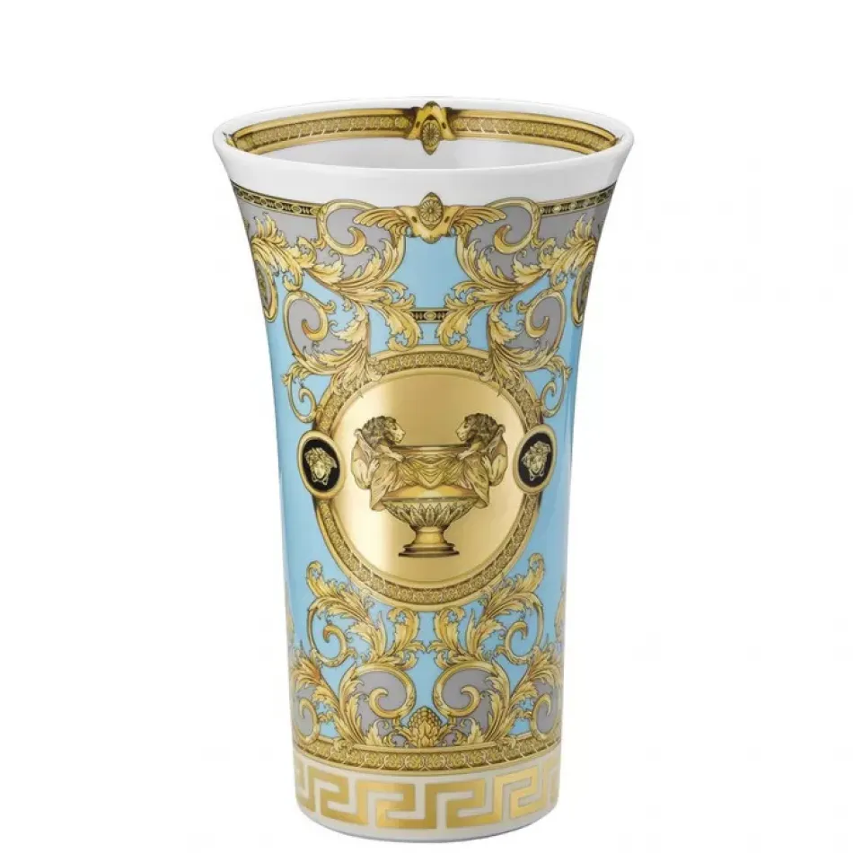 Prestige Gala Bleu Vase 10 1/4 in